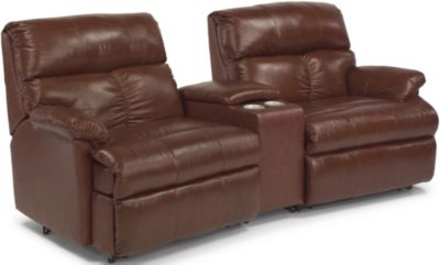 Flexsteel Triton 100% Leather Recliner | Homemakers Furniture