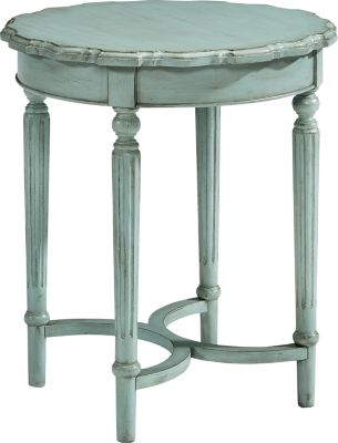 magnolia inspired french round end table furniture