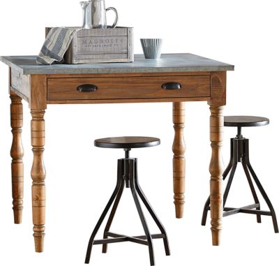 magnolia stools counter primitive furniture table homemakers dining kitchen