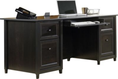 Sauder Edge Water Executive Desk Homemakers Furniture