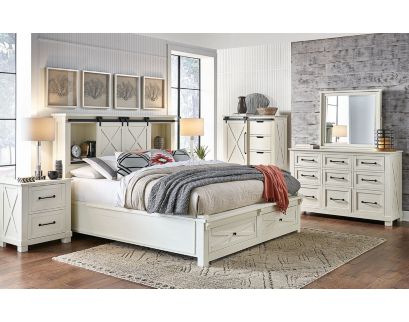 A America Sun Valley Storage Queen Bed