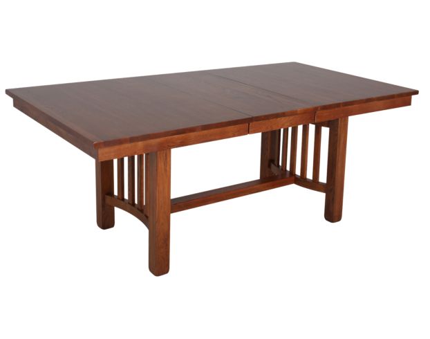 A America Laurelhurst Solid Oak Mission Dining Table large