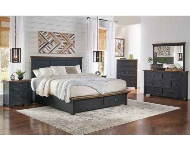 A America Stormy Ridge King Storage Bed large image number 2