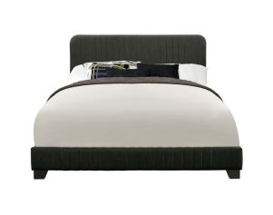 Accentrics Home Upholstered Gray Queen Bed