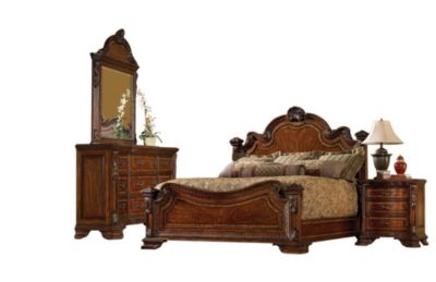 A R T Furniture Old World Queen Bedroom Set