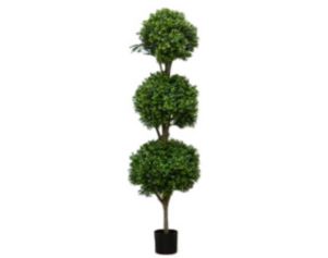 Allstate Floral 5' Triple Ball Topiary