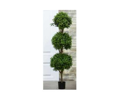 Allstate Floral 5' Triple Ball Topiary