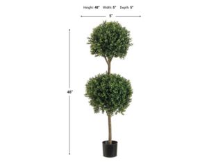 Allstate Floral 4-Foot Double Ball Boxwood Topiary