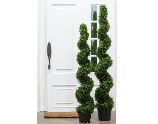 Allstate Floral 5 ft. Pond Boxwood Spiral Topiary large image number 3