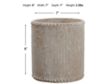 Allstate Floral 8" Beige Cement Planter small image number 4