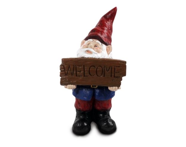 Alpine 22-Inch Welcome Gnome large image number 1