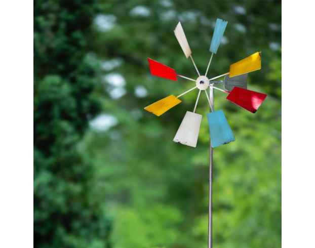 Alpine 52-Inch Windmill Garden Stake large image number 2