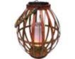 Alpine Brown Solar Lantern small image number 1