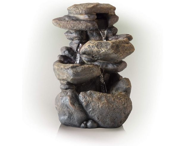 Alpine 11-Inch Rock Tabletop Water Fountain large image number 1