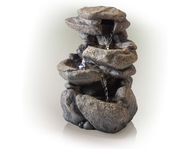 Alpine 11-Inch Rock Tabletop Water Fountain large image number 2