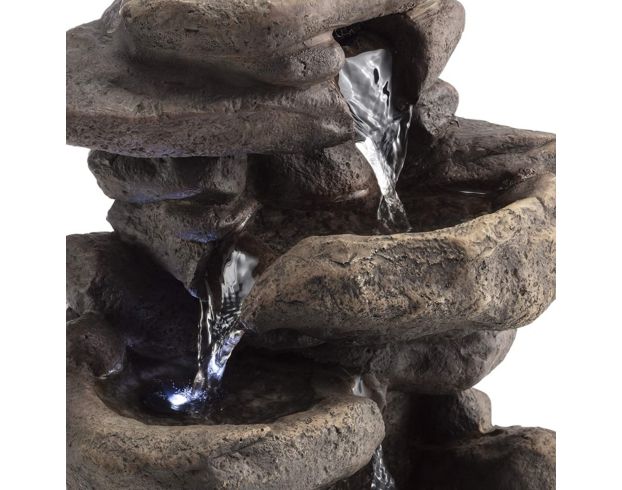 Alpine 11-Inch Rock Tabletop Water Fountain large image number 5