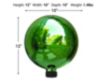 Alpine Green  Glass Gazing Globe small image number 2