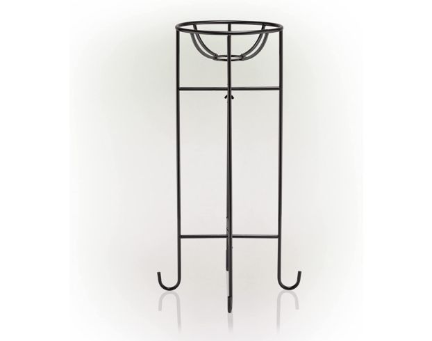Alpine 24" Gazing Globe Black Metal Display Stand large image number 1