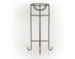 Alpine 24" Gazing Globe Black Metal Display Stand small image number 1