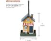 Alpine Hanging Yellow Cafe Bird Feeder small image number 12