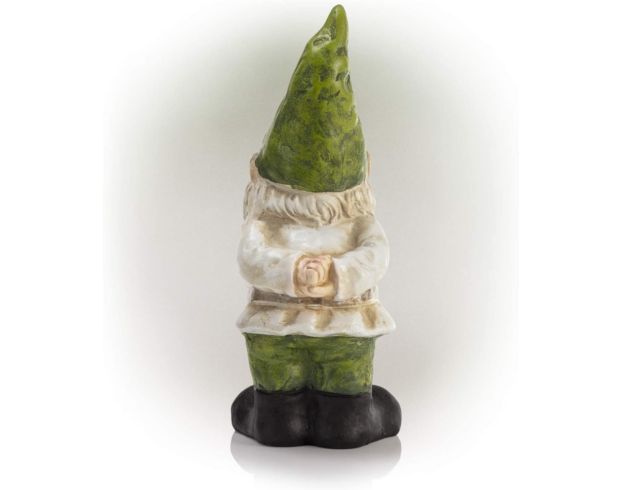 Alpine 12" Green Gnome Statue large image number 4