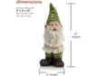 Alpine 12" Green Gnome Statue small image number 11