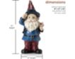 Alpine Saluting Gnome Statue small image number 11
