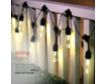 Alpine 10 Edison Shell String Lights with Timer small image number 10