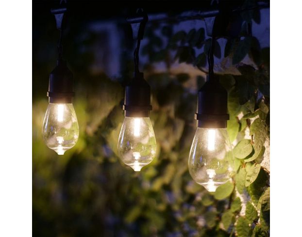Alpine 10 Edison Shell String Lights with Timer large image number 11
