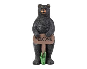 Alpine 36-Inch Welcome Bear Statue