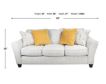 Peak Living Hayworth Gray Sofa small image number 9