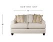 Peak Living 250 Bone Loveseat small image number 9