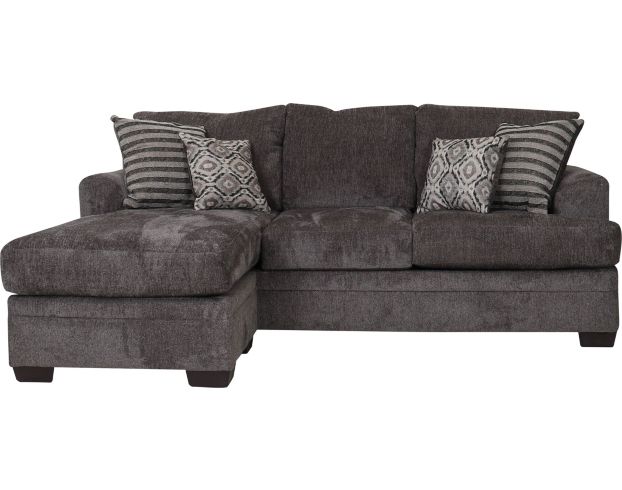 Peak Living 3650 Collection Pewter Sofa Chaise large image number 3