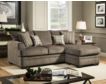Peak Living 3650 Collection Pewter Sofa Chaise small image number 4