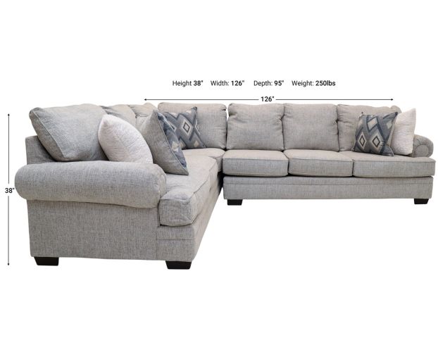Peak Living 8200 Collection 2-Piece Sectional large image number 6