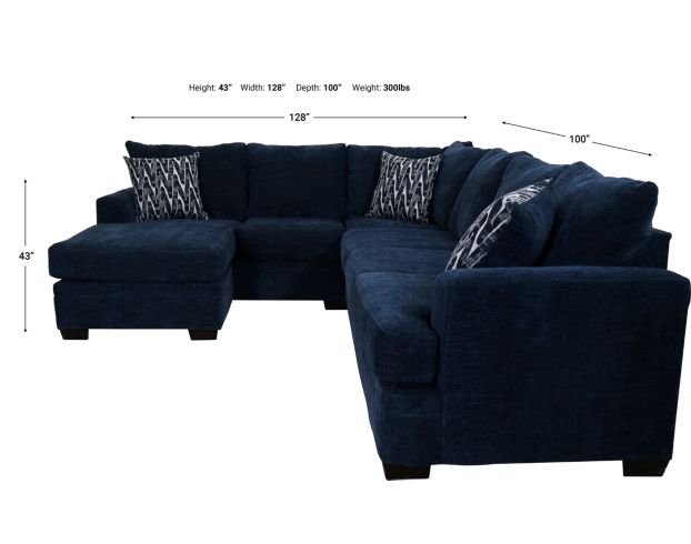 Peak Living 6800 Collection 2-Piece Sectional large image number 12