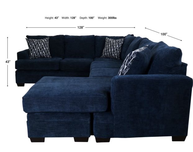 Peak Living 6800 Collection 2-Piece Sectional large image number 11