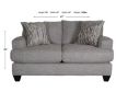 Peak Living 1600 Collection Loveseat small image number 7