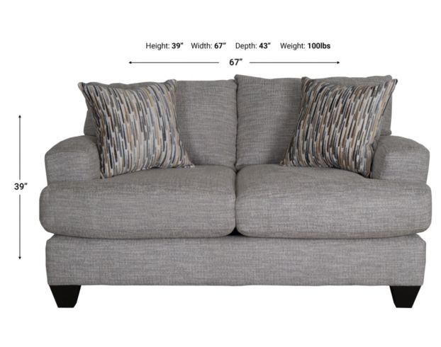 Peak Living 1600 Collection Loveseat large image number 7