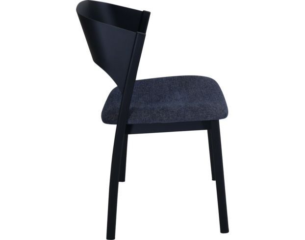 Amisco Nestor Blue Side Chair large image number 3