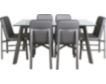 Amisco Lidya Gray 7-Piece Dining Set small image number 1