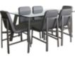 Amisco Lidya Gray 7-Piece Dining Set small image number 2