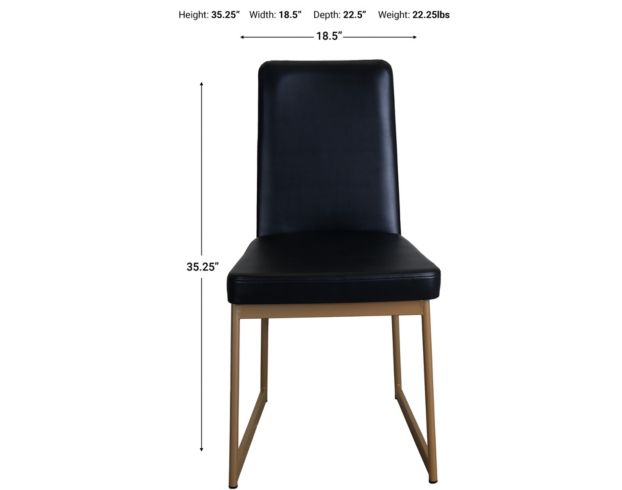 Amisco Zola Dining Chair  large image number 5