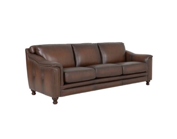 Amax Leather Belfast Brown Genuine Leather Sofa large image number 5