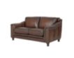 Amax Leather Belfast Brown Genuine Leather Loveseat small image number 2