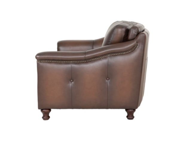 Amax Leather Belfast Brown Genuine Leather Loveseat large image number 3