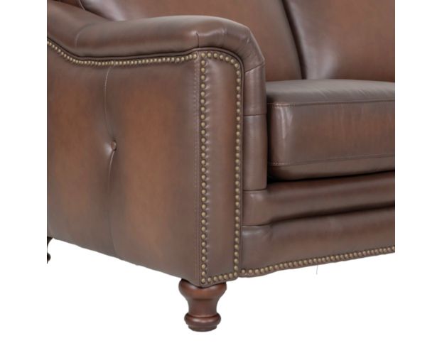 Amax Leather Belfast Brown Genuine Leather Loveseat large image number 6