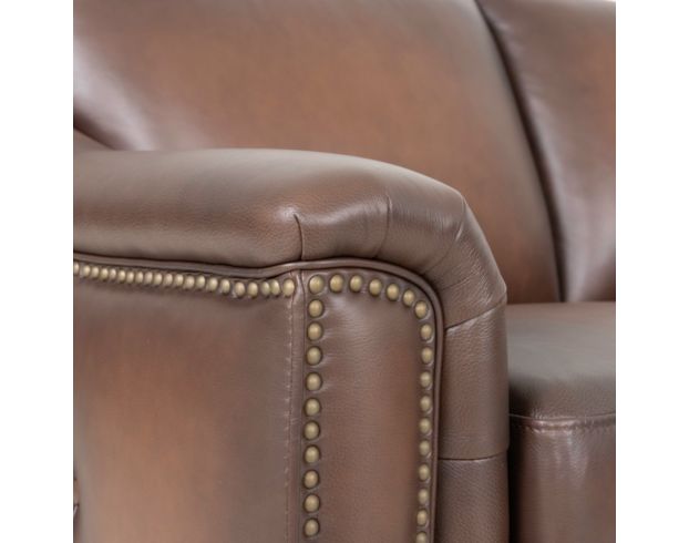 Amax Leather Belfast Brown Genuine Leather Loveseat large image number 7