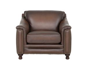 Amax Leather Belfast Brown Genuine Leather Chair