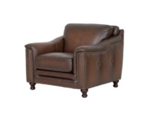 Amax Leather Belfast Brown Genuine Leather Chair